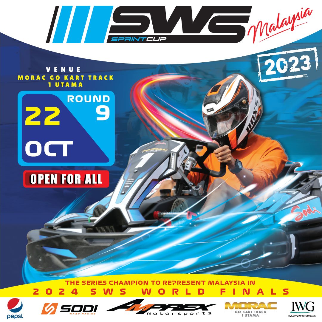SWS Sprint Cup Malaysia 2023 Round 9 Poster