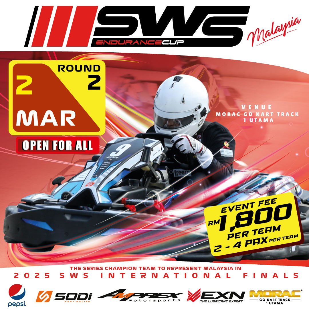SWS Endurance Cup Malaysia 2024 Round 2 Poster