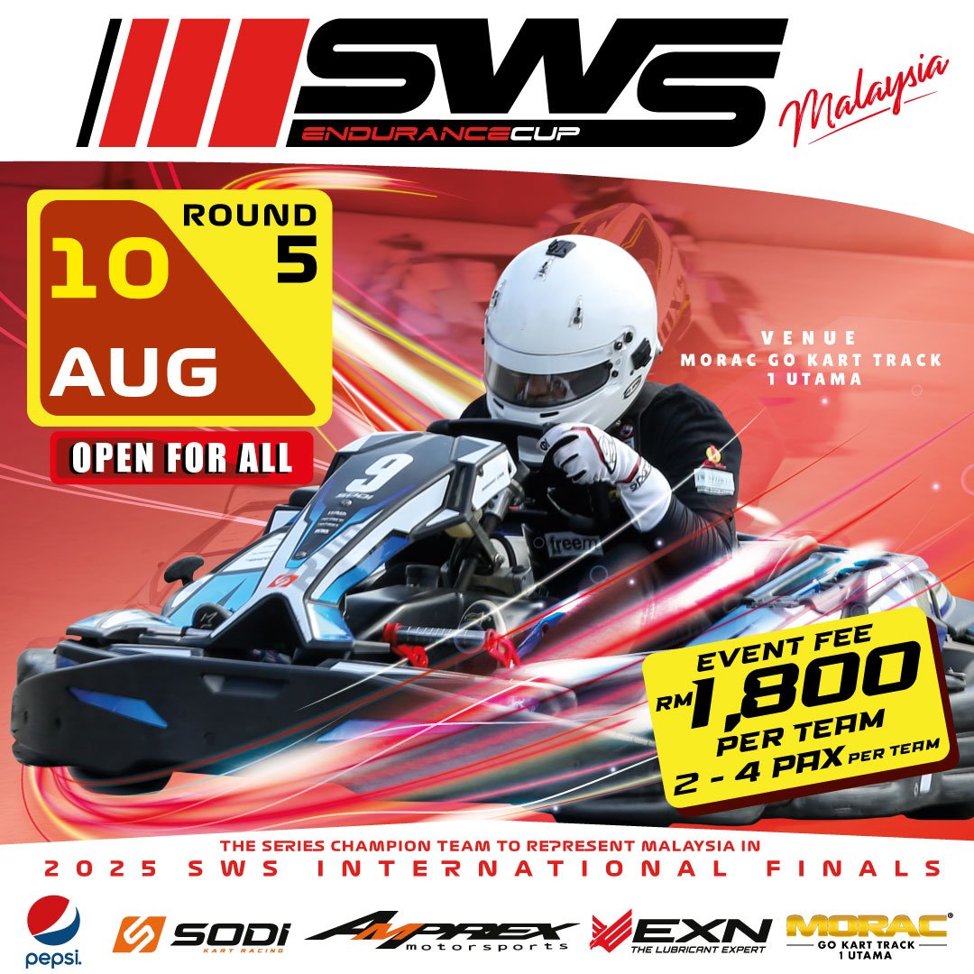 SWS Endurance Cup Malaysia 2024 Round 5 Poster