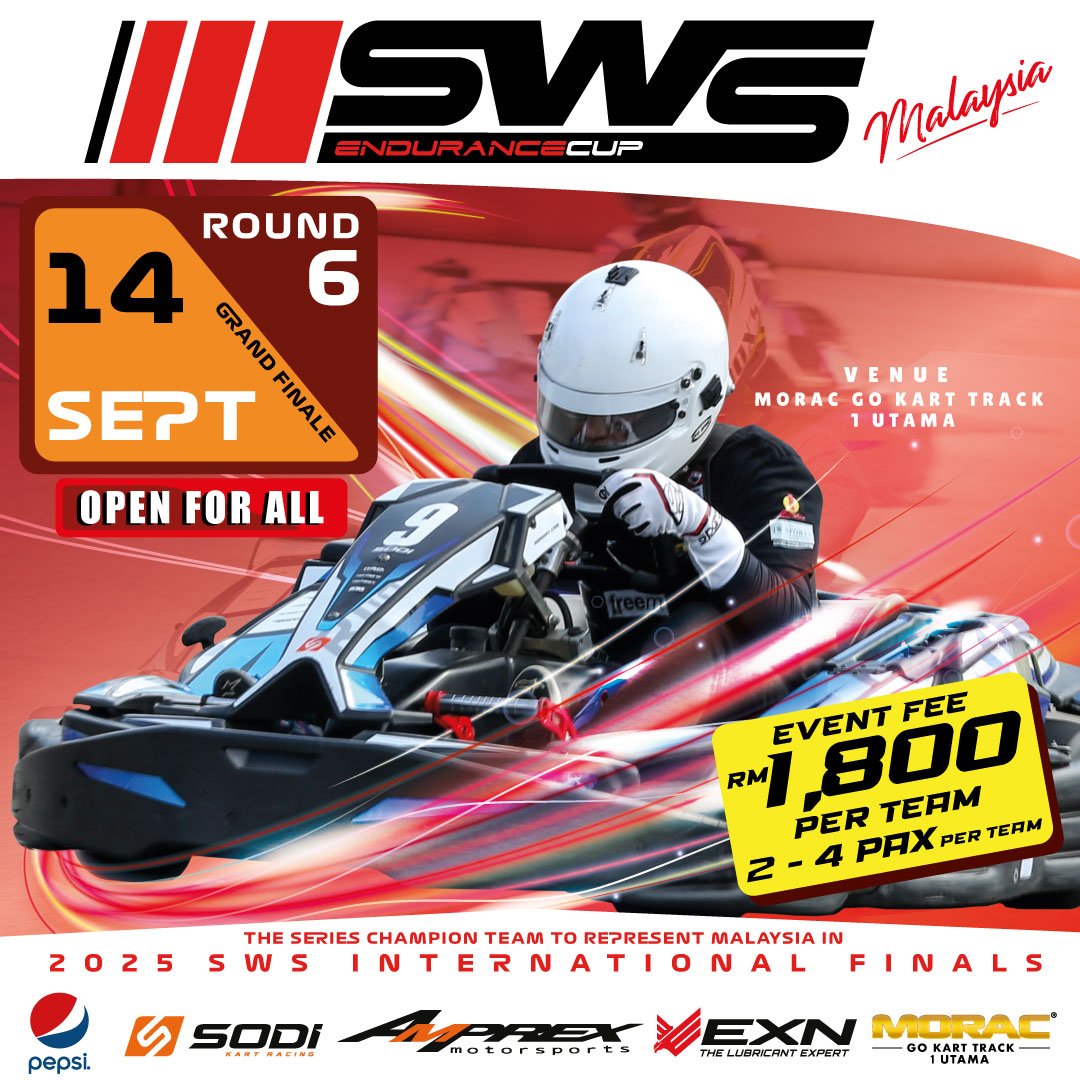 SWS Endurance Cup Malaysia 2024 Round 6 Poster