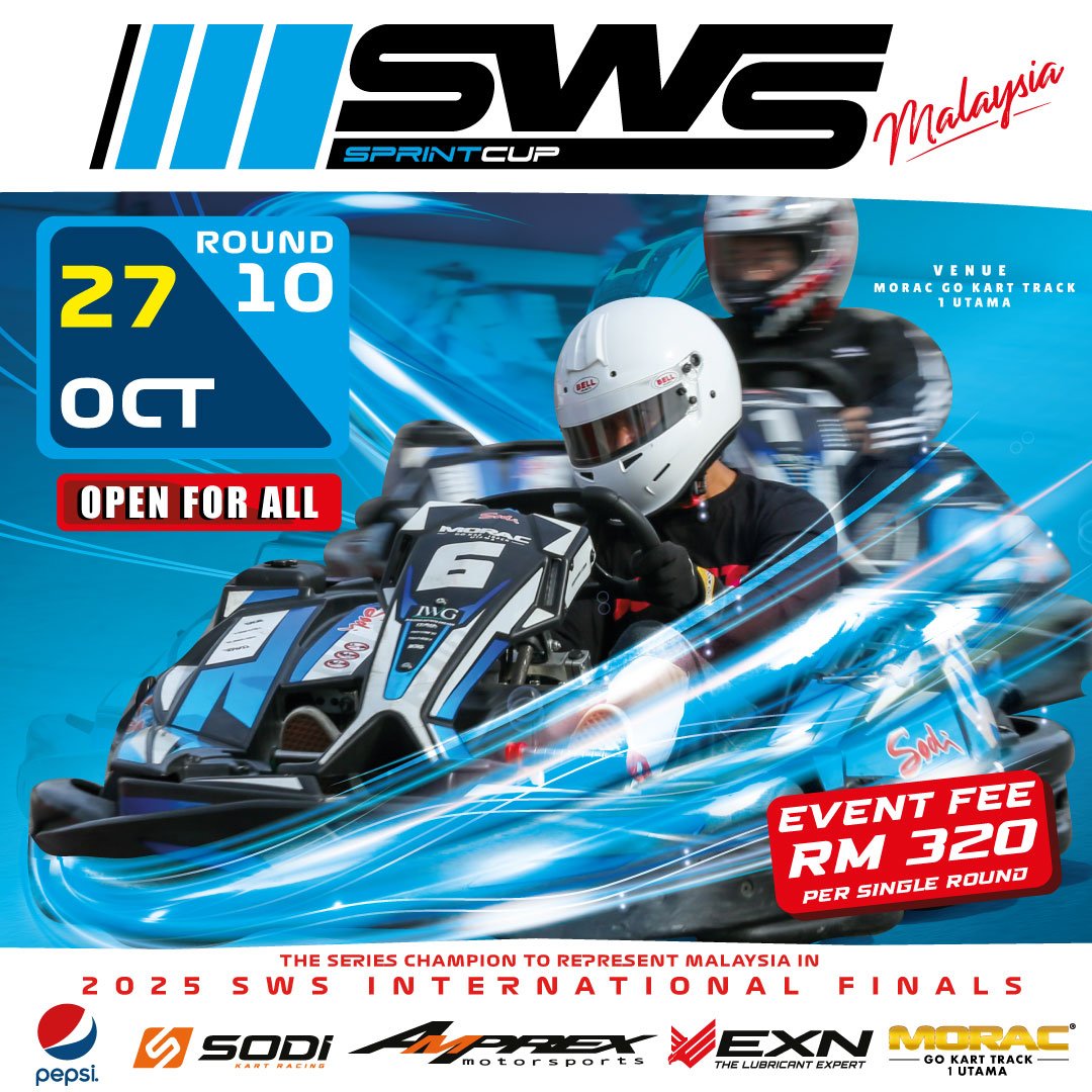 SWS Sprint Cup Malaysia 2024 Round 10 Poster